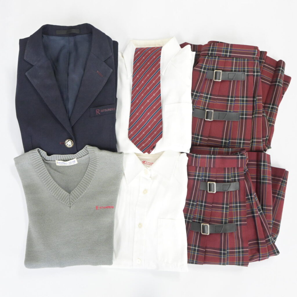 京都府私立立命館中学校の制服を買取しました アイキャッチ画像
